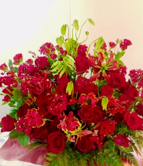 【お花納品事例12】横浜関内の法人企業様にスタンド花を納品しました！