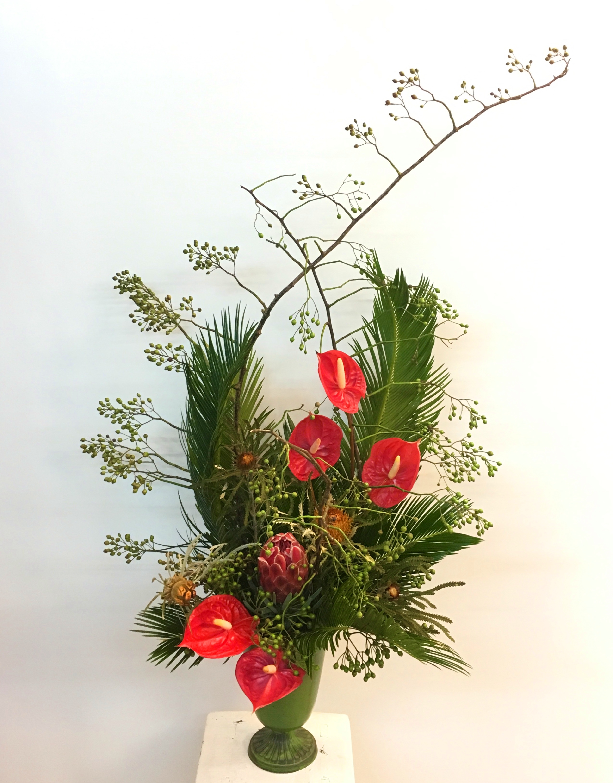 【ナオ花屋の納品事例153】横浜市関内の法人企業様へ花束を配達しました！