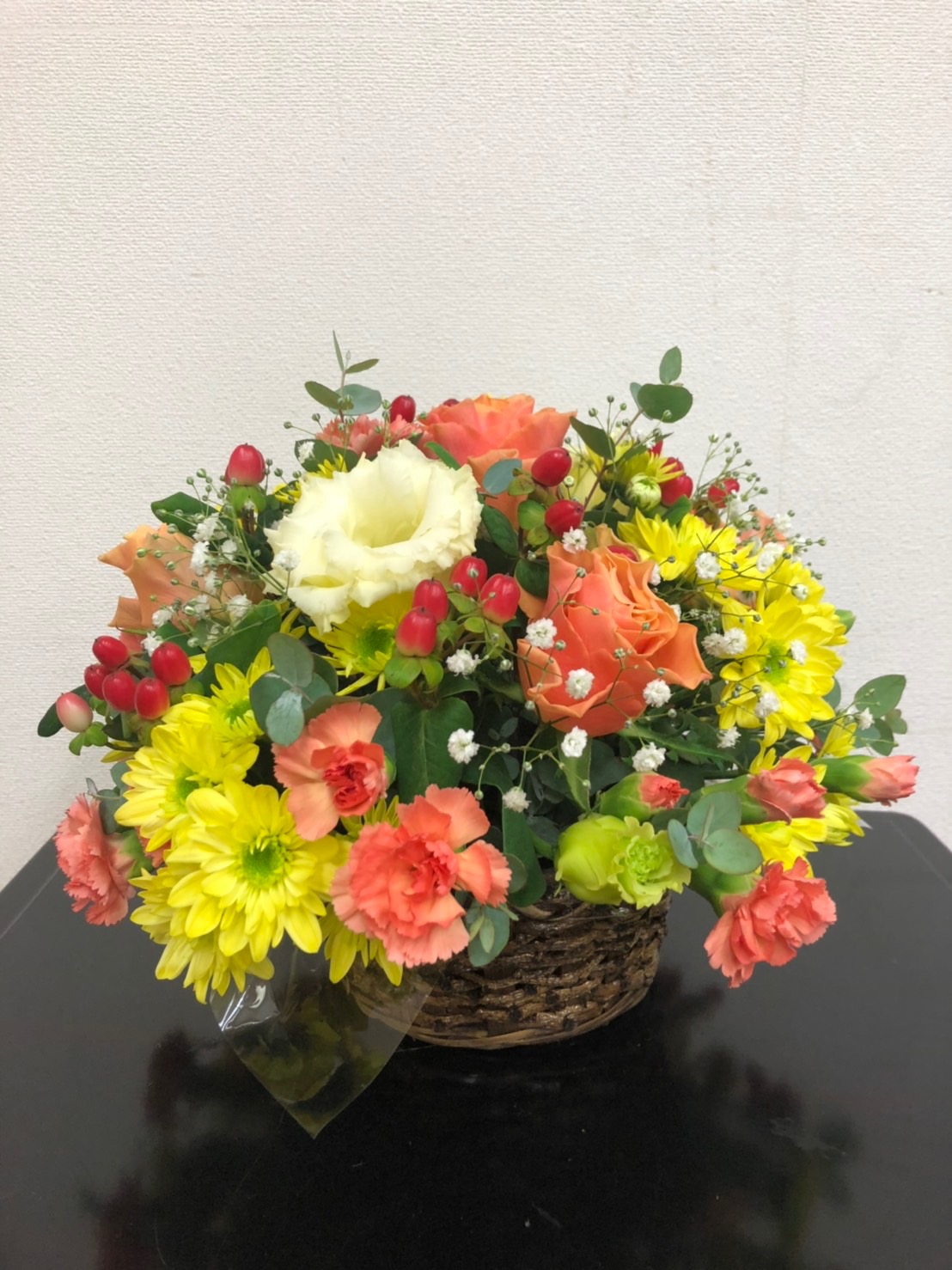 【ナオ花屋の納品事例175】横浜市関内の法人企業様へスタンド花を配達しました！
