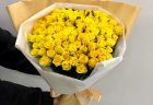 横浜市へ誕生日用アレンジメントを即日当日配達しました。【横浜花屋の花束・スタンド花・胡蝶蘭・バルーン・アレンジメント配達事例492】