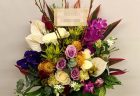 プロポーズ用バラの花束108本をみなとみらいへ配達しました。【横浜花屋の花束・スタンド花・胡蝶蘭・バルーン・アレンジメント配達事例509】