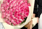 レインボーローズの花束10本から！お好きな本数お選びいただけます