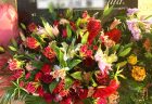 CM撮影現場へ花束と楽屋花を配達しました。【横浜花屋の花束・スタンド花・胡蝶蘭・バルーン・アレンジメント配達事例610】