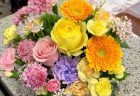 横浜市関内へ花束を即日当日配達しました。【横浜花屋の花束・スタンド花・胡蝶蘭・バルーン・アレンジメント配達事例616】