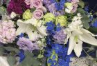 横浜市中区柏葉へバラの花束50本を即日当日配達しました。【横浜花屋の花束・スタンド花・胡蝶蘭・バルーン・アレンジメント配達事例623】