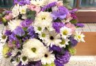 横浜市中区柏葉へバラの花束50本を即日当日配達しました。【横浜花屋の花束・スタンド花・胡蝶蘭・バルーン・アレンジメント配達事例623】