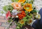 横浜市金沢区へスタンド花を配達させていただきました。【横浜花屋の花束・スタンド花・胡蝶蘭・バルーン・アレンジメント配達事例658】