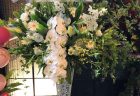 横浜市港北区へディスプレイフラワーを配達しました。【横浜花屋の花束・スタンド花・胡蝶蘭・バルーン・アレンジメント配達事例701】