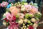 横浜市みなとみらいへスタンド花を即日当日配達しました。【横浜花屋の花束・スタンド花・胡蝶蘭・バルーン・アレンジメント配達事例796】