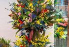 横浜みなとみらいブロンテへスタンド花を配達しました。【横浜花屋の花束・スタンド花・胡蝶蘭・バルーン・アレンジメント配達事例836】