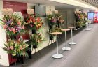 横浜市西区花咲町へフラワーアレンジメントを配達しました。【横浜花屋の花束・スタンド花・胡蝶蘭・バルーン・アレンジメント配達事例918】