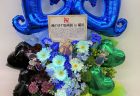 横浜市関内へフラワーアレンジメントを配達しました。【横浜花屋の花束・スタンド花・胡蝶蘭・バルーン・アレンジメント配達事例994】