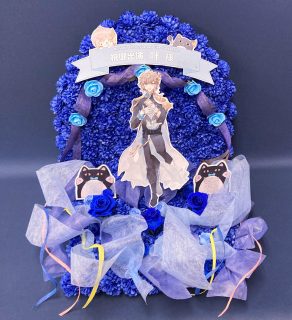 にじさんじ 4th Anniversary LIVE「FANTASIA」祝花 楽屋花を制作しました。【横浜花屋の花束・スタンド花・胡蝶蘭・バルーン・アレンジメント配達事例1005】