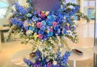 横浜市みなとみらいへバラ200本の花束を配達しました。【横浜花屋の花束・スタンド花・胡蝶蘭・バルーン・アレンジメント配達事例1021】