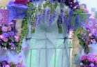 衣装デザインの祝花フラスタを日産スタジアムへ配達しました。【横浜花屋の花束・スタンド花・胡蝶蘭・バルーン・アレンジメント配達事例1025】