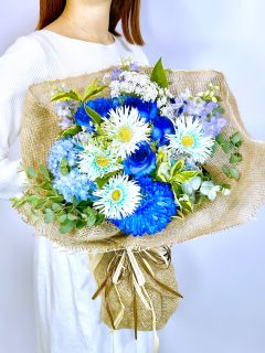 Naoオリジナルブーケ 青紫系