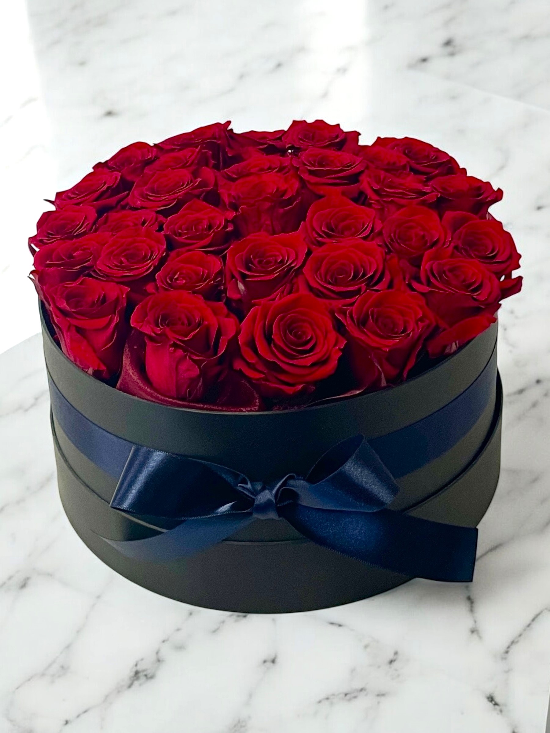 プリザーブドローズボックスRed【30 Roses】