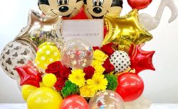 横浜市中区西区南区限定ミッキーミニーバルーンアレンジ