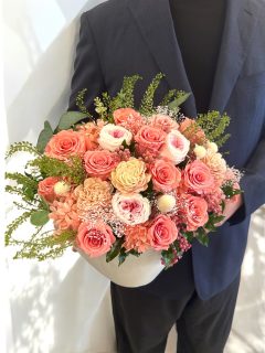 プレミアムピンク系プリザーブドフラワー
