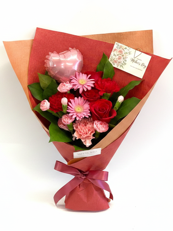 【母の日ブーケ】ロマンティック