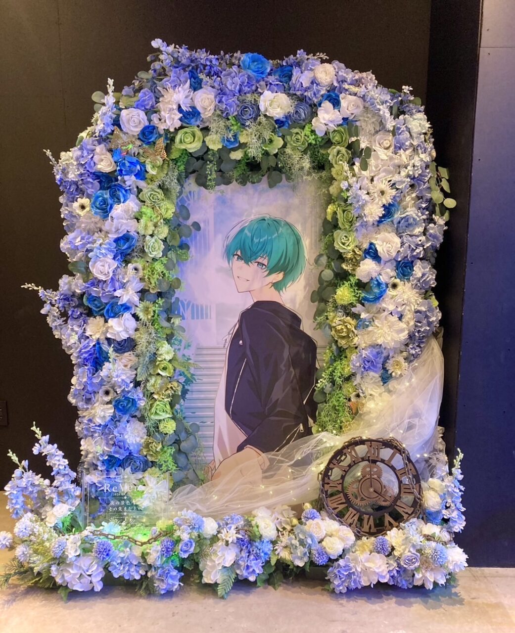 EREN YOKOHAMAへオーダーメイドフラスタを配達しました。【横浜花屋の花束・スタンド花・胡蝶蘭・バルーン・アレンジメント配達事例1210】